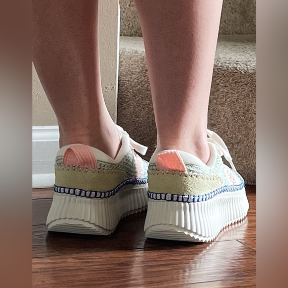 corkys footwear adventure woven platform sneaker in multi color - Picture 6 of 10